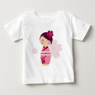 T-shirt Kokeshi Sakura Baby Tee
