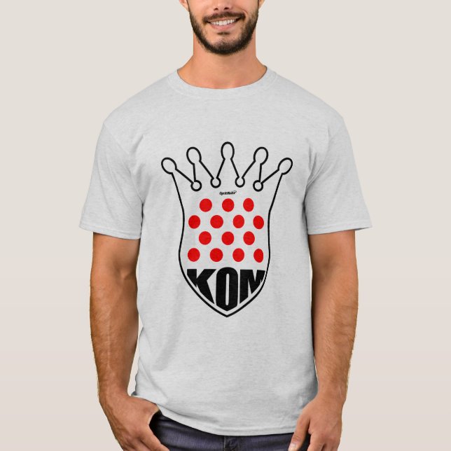 T-shirt KOM King da Montanha (Frente)