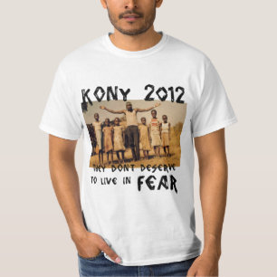 T-shirt KONY 2012 - Pare o medo