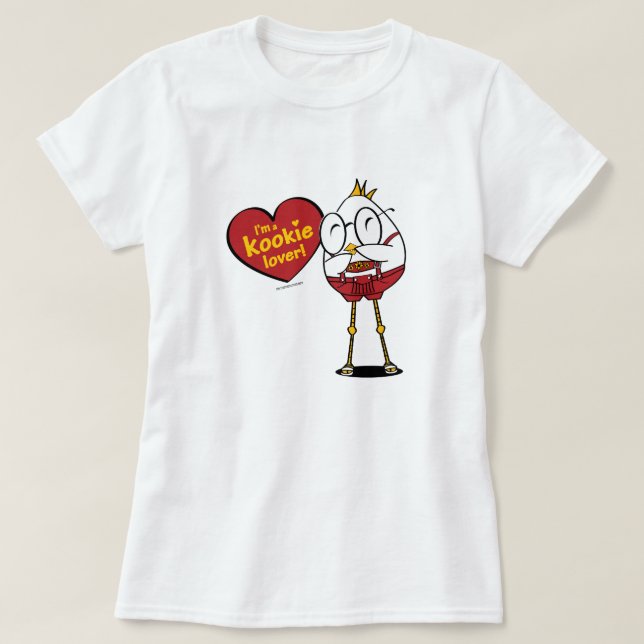 T-shirt Kookie Lover (Frente do Design)