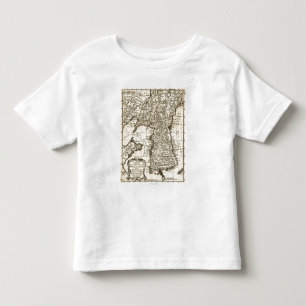 T-shirt KoreaPanoramic MapKorea