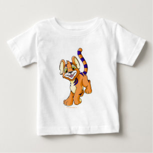 T-shirt Kougra alaranjado aventuroso