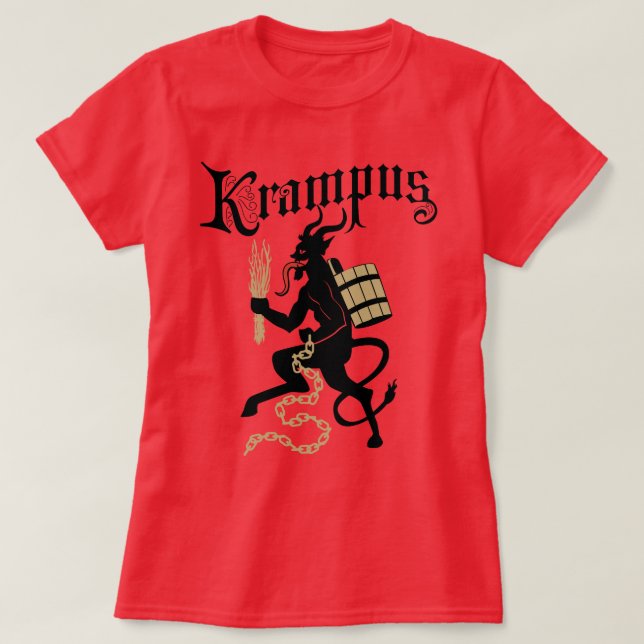 T-shirt Krampus (Frente do Design)