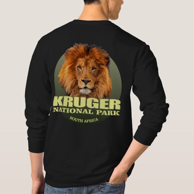 T-shirt Kruger NP (Lion) WT (Verso)