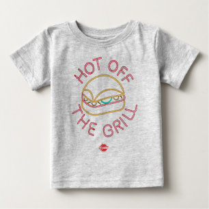 T-shirt Krystal quente fora da grade