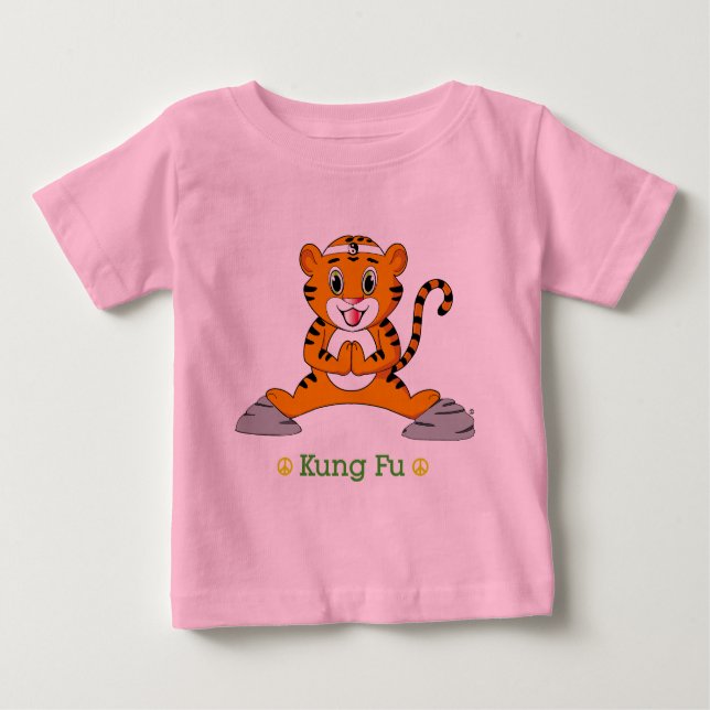 T-shirt Kung Fu Tiger™ (Frente)