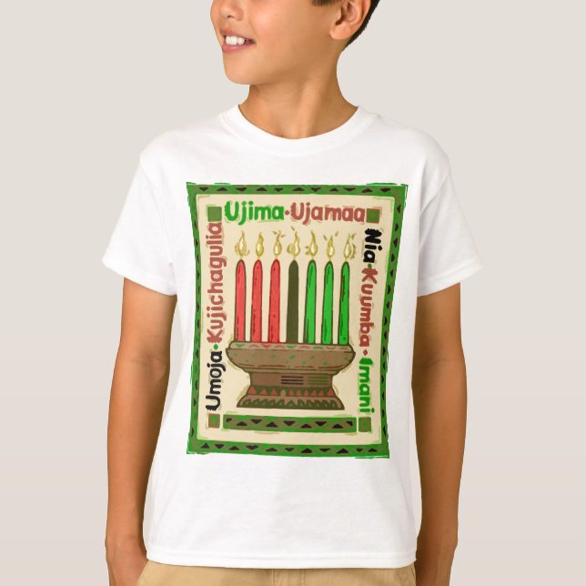 T-shirt Kwanzaa (Frente)