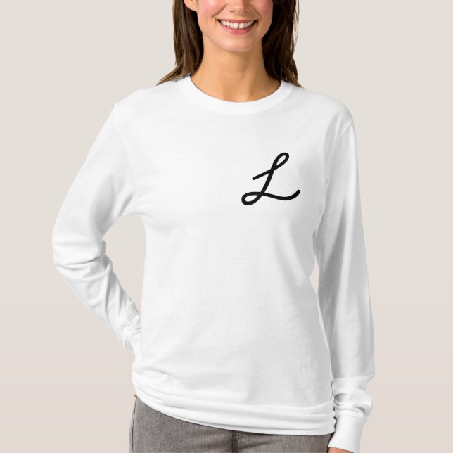 T-shirt L para Laverne (Frente)