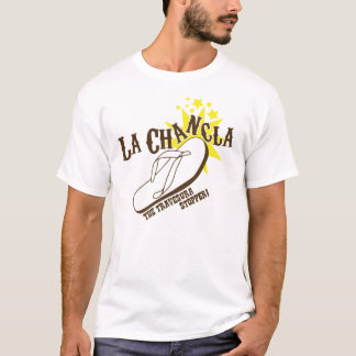 T-shirt La Chancla o mexicano engraçado do bujão de