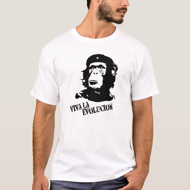 T-shirt La Evolucion de Viva - Simian (Frente)