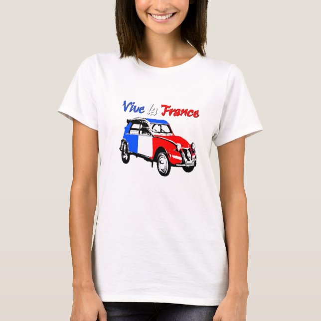 T-SHIRT LA FRANCE DE VIVE (Frente)