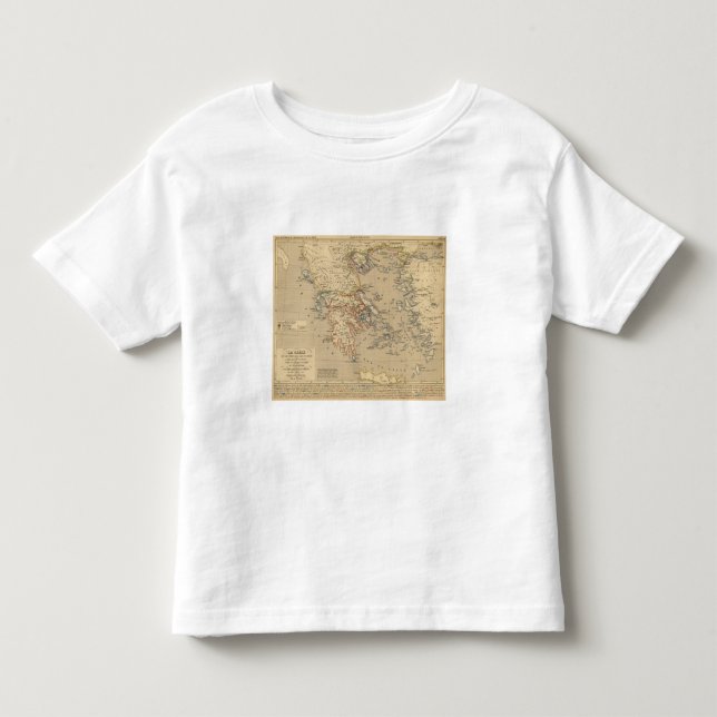 T-shirt La Grece, les costa de l'Asie Mineure (Frente)