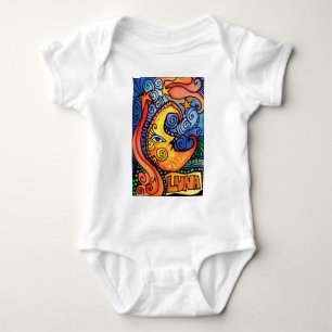 T-shirt La Luna/lua lunática, design artístico