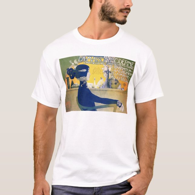 T-shirt La Maison moderno, c.1902 (Frente)