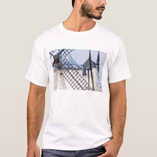 T-shirt La Mancha, Espanha. Don Quixote famosamente invest