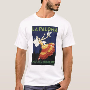 T-shirt La Paloma - promocional de Aguardiente dos Anis