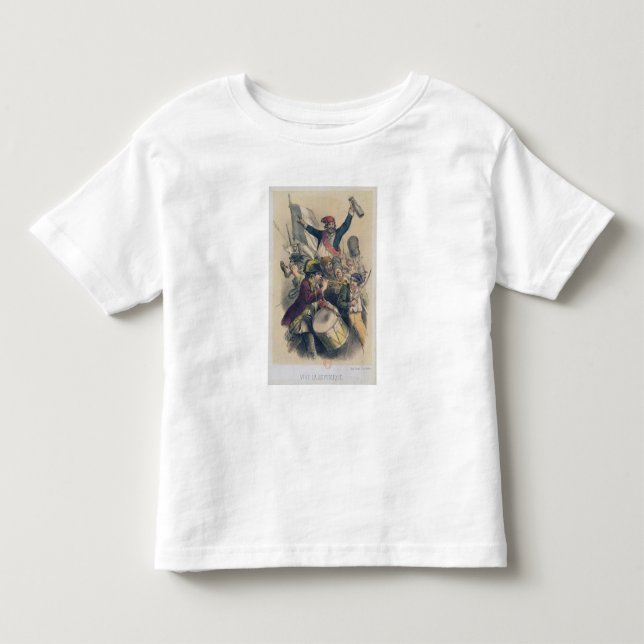 T-shirt La Republique de Vive, 1848 (Frente)