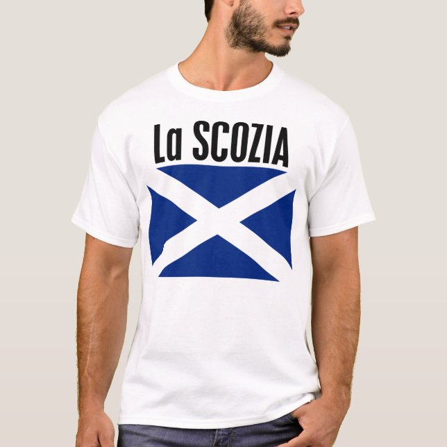 T-shirt La Scozia (Scotland) (Frente)