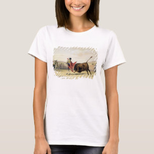 T-shirt La Suerte de la Capa, 1865 (litho da cor)