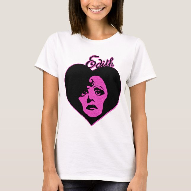 T-SHIRT LA VIE EN ROSA (Frente)