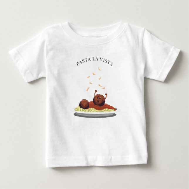 T-shirt La Vista massa do Meatball feliz da "! " (Frente)