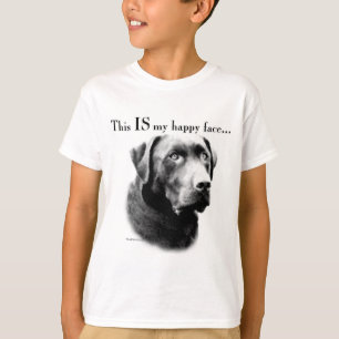 T-shirt Lab Face Feliz