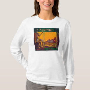 T-shirt LabelDowney alaranjado egípcio, CA