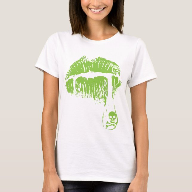 T-shirt Lábios do veneno (Frente)