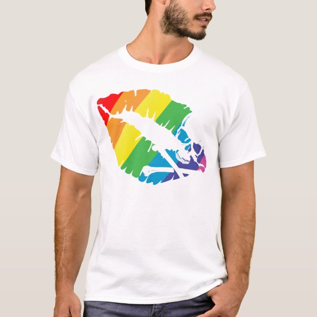 T-shirt lábios do veneno (Frente)