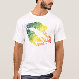 T-shirt lábios venenosos