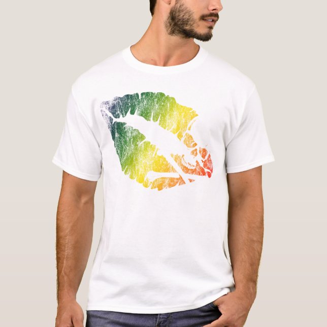 T-shirt lábios venenosos (Frente)