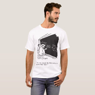 T-shirt Laboratório explícito Hu da matemática da ciên