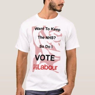 T-shirt Labour de NHS
