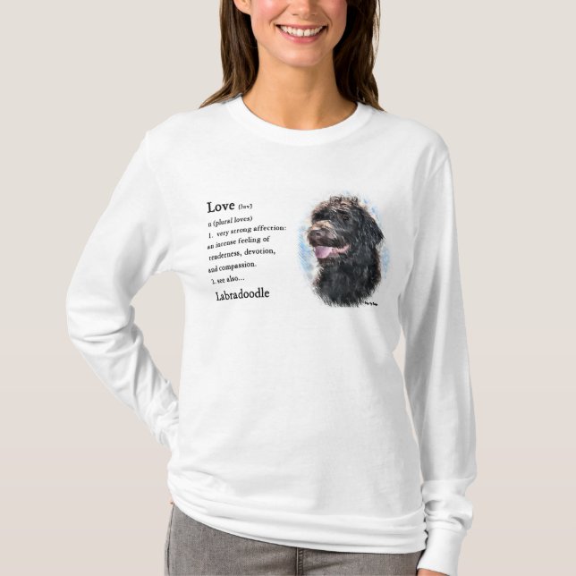 T-shirt Labradoodle Gifts (Frente)