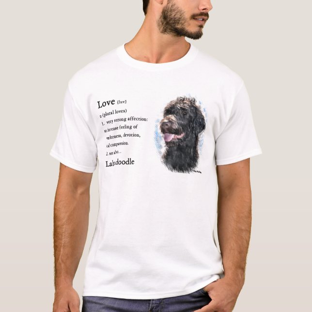 T-shirt Labradoodle Gifts (Frente)