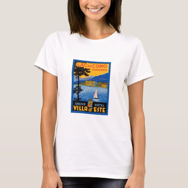 T-shirt Lac de Como (Frente)