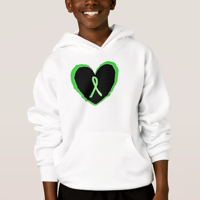 T-shirt Laço de Conscientização da Doença de Lyme Infantil (Frente)