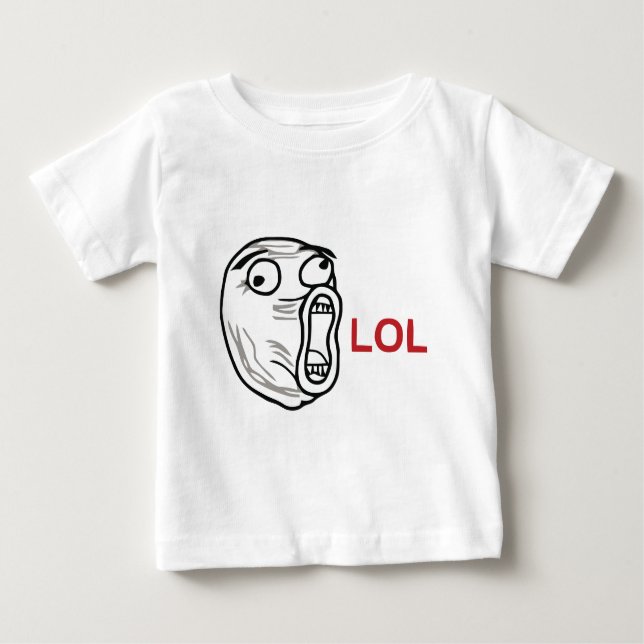 T-shirt Laço do meme de LOL (Frente)