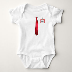 T-shirt Laço & nome de etiqueta vermelhos do poder de
