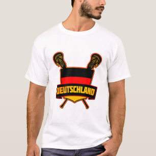 T-shirt Lacrosse de Deutsch do alemão