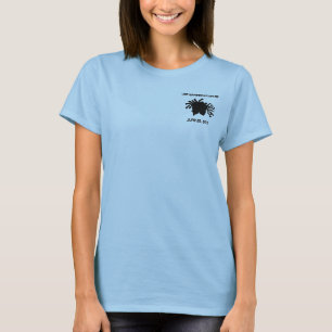 T-SHIRT LADBLACKREDWHITE