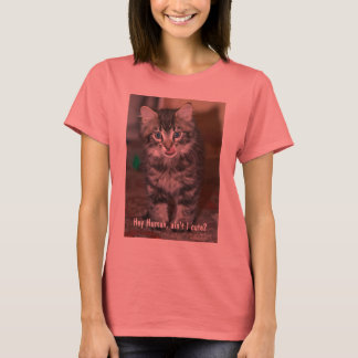 T-shirt Ladies Kitten T