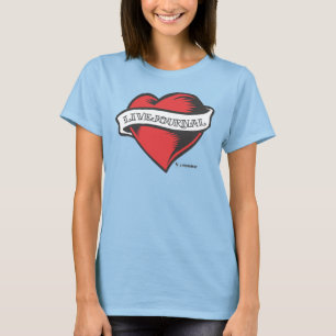 T-shirt Ladies Ringer T's (Tatuagem do LiveJournal)