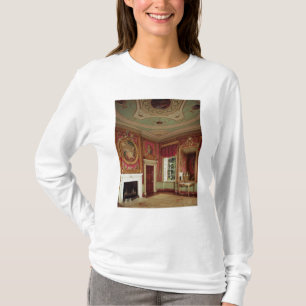 T-shirt Lado-mesa, vidro de cais e lareira por Adam