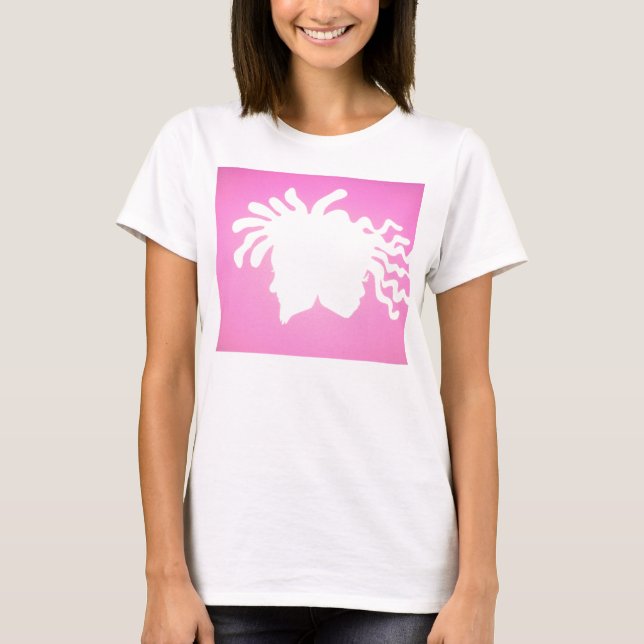 T-SHIRT LADPINKWHITE (Frente)