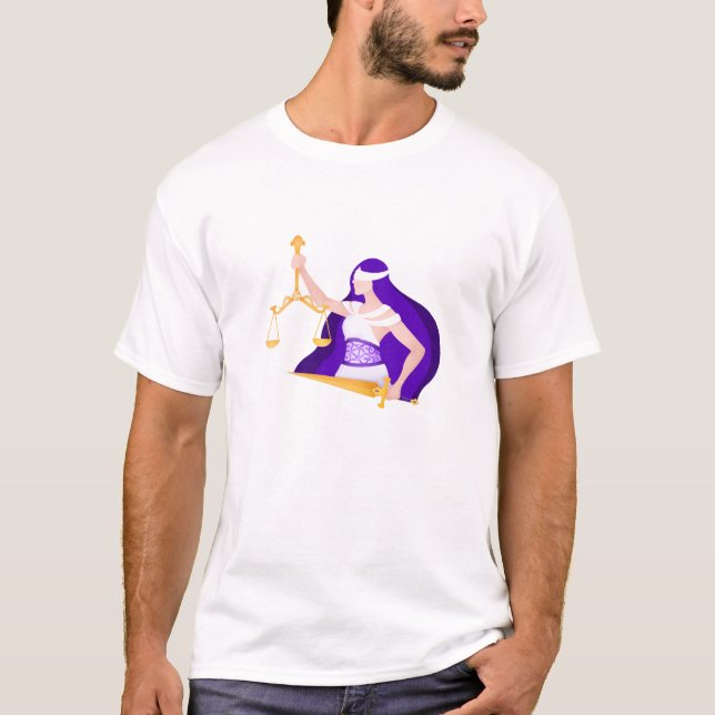 T-Shirt Lady Justice (Frente)