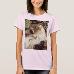 T-shirt Lady Lilith por Rossetti, Retrato Vitoriano Antigo