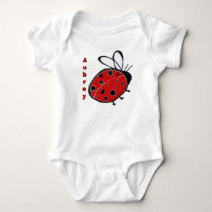 T-shirt Ladybug Criança Creeper personalizável