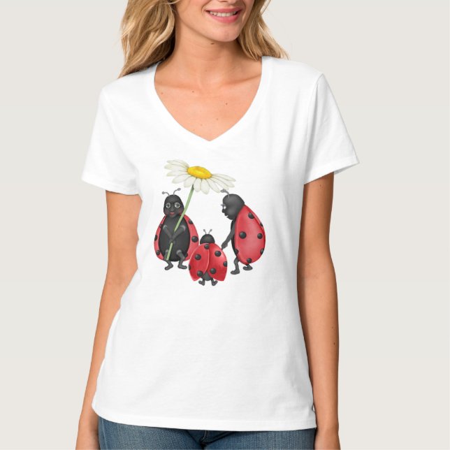 T-shirt Ladybug Stroll (Frente)