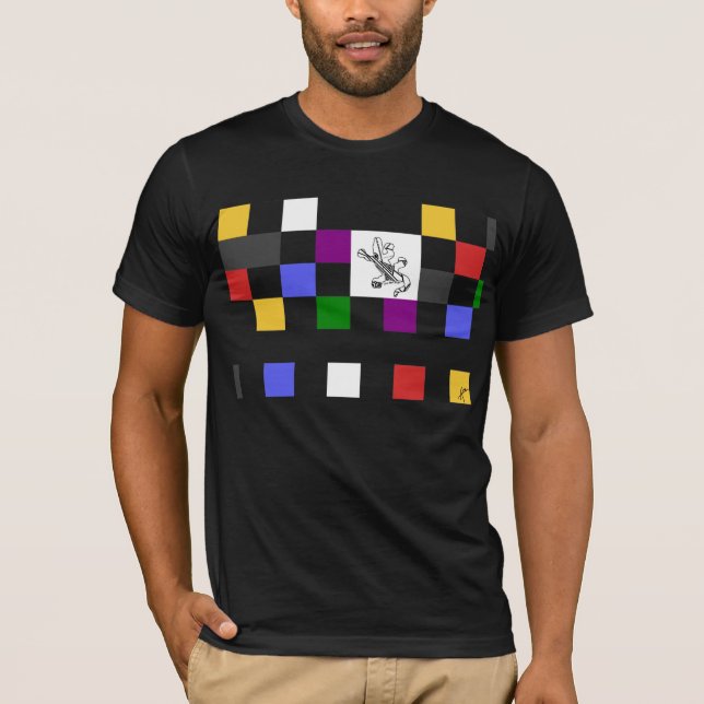 T-shirt lagarto colors (Frente)